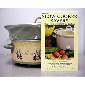Regency Slow Cooker Savers- **Triple Pack*Disposable Liners for Slow Cookers (24 total) by Regency