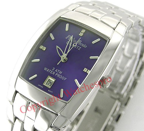 Click here for New Philip Persio Square Men Date Sport Dome Watch... prices