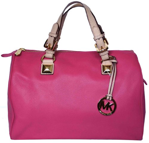 MICHAEL Michael Kors Grayson Large Satchel Handbags - Pink