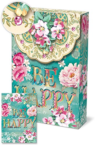 Punch studio lovely letters pouch note cards