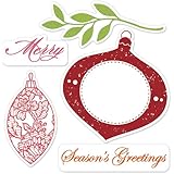 Sizzix Framelits Die Set 5PK with Stamps - Ornaments #3 by Hero Arts