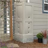 51y7gVFdagL. SL160  *Black* Free Water Rain Barrel Collection 95 gallon