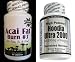 Combo ACAI Fat Burn #3 and Hoodia Ultra 2000 all Natural Diet Pill with Green Tea, Grapefruit, Apple Cider, and more for Weight Loss and 2000mg of pur Hoodia Gordonii
