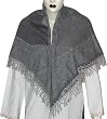 Wool Squares Fashion Accessories Scarf in Wool 40 x 43 inches (sjmwr073)