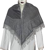 Wool Squares Fashion Accessories Scarf in Wool 40 x 43 inches (sjmwr073)