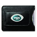 NFL Philadelphia Eagles Leather Money Clip & Card Holder