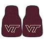 FANMATS 5421 Virginia Tech Front Car Mat - 2 Piece