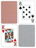 Copag Poker Size Jumbo Index Playing Cards (Blue Red Export Setup)
