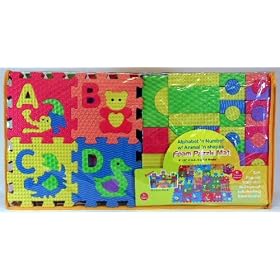 Alphabet 'n Number Foam Puzzle Mat by 