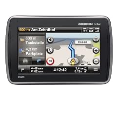 Medion GoPal E5455 Design Navigationssystem (11,94cm (4,7 Zoll), TMC, Kartenmaterial Europa, Bluetooth)
