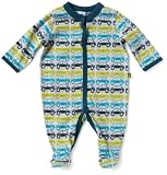 Sanetta Overall m.F. Allover Si 220621 Baby - Jungen Babybekleidung/ Schlafanzge/ Einteiler, Gr. 074, Grau (hellgrau meliert 1646) 220621