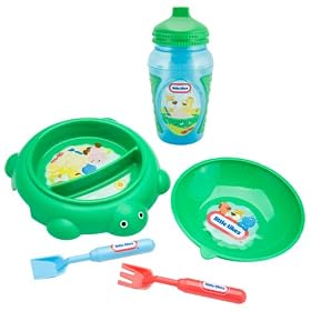 Little Tikes Green Turtle Feeding Set