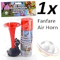 Fanfare Druckluftfanfare Gas Hupe Gashupe Tr�te WM mit 250ml Inhalt