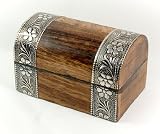 Indian Quality Wooden Overlay Box/Chest in Mango Wood