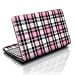 Pink Plaid Design Decorative Skin Decal Sticker for HP 2133 Mini-Note PC Netbook Laptop Computer