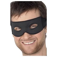 Augenmaske Kopfband Bandit schwarz schwarze Zorro