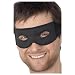 Augenmaske Kopfband Bandit schwarz schwarze Zorro