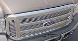 05-07 Ford F-250/F-350 Polished Aluminum Bumper grille