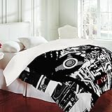 Duvet Cover Black and White (by DENY Designs)