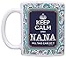 Keep Calm Nana Will Take Care of It Gift Coffee Mug Tea Cup Paisley