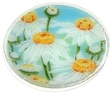 Peggy Karr 14-Inch Glass Coneflower Platter