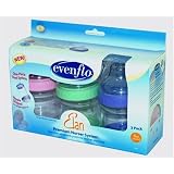 Evenflo Elan Vented Nurser 6 oz 3 pack by Evenflo