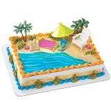 Beach Chair & Umbrella Cake Decorations Beach Chair & Umbrella Cake Decorations