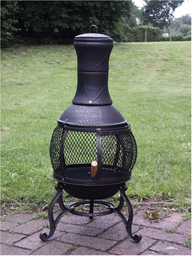 Cast Iron Outdoor Chimnea 92cm High