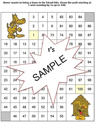 Number Maze Worksheet Puzzles Counting By Numbers 1 Through 5