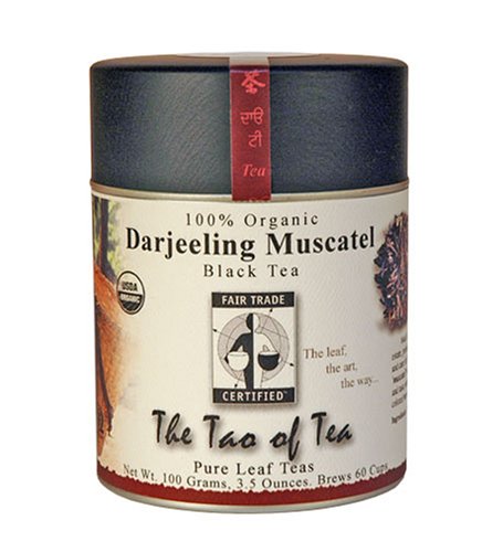The Tao Of Tea Fair Trade Certified Tea Darjeeling Muscatel, 100% Organic, 3.5-Ounce Tin... by The Tao of Tea