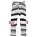 Lisli New Girls Bow Striped Leggings Suit Long Sleeve Shirts Tops Sets
