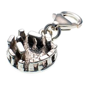 Welded Bliss Sterling 925 Silver Stonehenge Monument Charm Clip Fit WBC1242