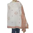 Elegant Shawl Embroidered Wool Wrap 80 x 40 inches