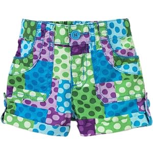 The Children's Place Girls Printed Fashion-pocket Shorts Sizes 6m - 4t