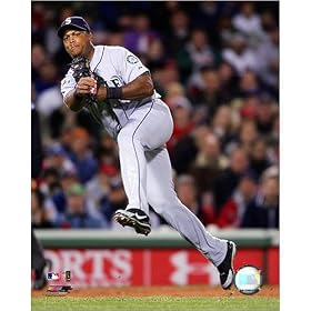 Photofile Seattle Mariners Adrian Beltre - 2007 Fielding Action - Matted 8x10 Photo in Aluminum Frame
