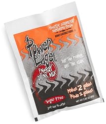 Power Edge Energy Drink Mix, Sugar Free, Tangerine Strawberry, (Pack of 12)