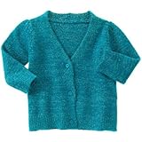 GYMBOREE(ジンボリー) ファジー カーディガン トータリー ティール トップスカーディガン 0～3ヶ月【並行輸入】