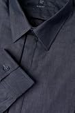Slim Fit Limited Collection Pure Cotton Trimmed Plain Shirt [T11-0580-S]