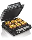 Hamilton Beach 3-in-1 MultiGrill Indoor Grill, Griddle & Bacon Cooker (25600)