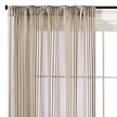 - Taupe/Silver Rep Stripe Panel - 42x84
