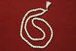Wedding Gift- White Pearl Full Japa Mala (108+1) Beads for Love & Happiness