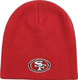 NFL Boys' San Francisco 49Ers Uncuffed Knit Hat (San Francisco 49ers, Boys 8-20)