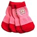 Traction Control Socks for Dogs (set of 4), Red/Pink, Medium,$8.00