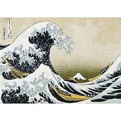 (40x55) Katsushika Hokusai The Great Wave off Kanagawa Huge Poster Art Print