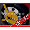 Car Caravan Van Trailer 13" to 17" Universal Wheel Clamp