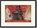Black Framed/Matted Print 17x23, Our Soldiers Will Liberate Us With Glory