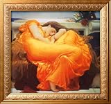 Discover More - Click Here! 51y8YrmKP4L. SL160 Flaming June, c.1895 Framed Art Poster Print by Frederick Leighton, 33x31