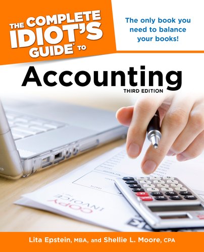 Textbook - The Complete Idiot's Guide to Accounting, 3rd Edition