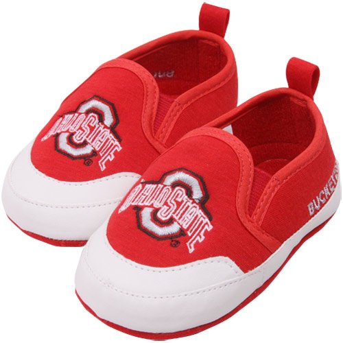 Ohio State Buckeyes Infant Scarlet Pre-Walk Shoes (2)