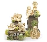 Set Of 6 Porcelain Cherubs/Angels Beautiful Collectibles Wonderful Gift